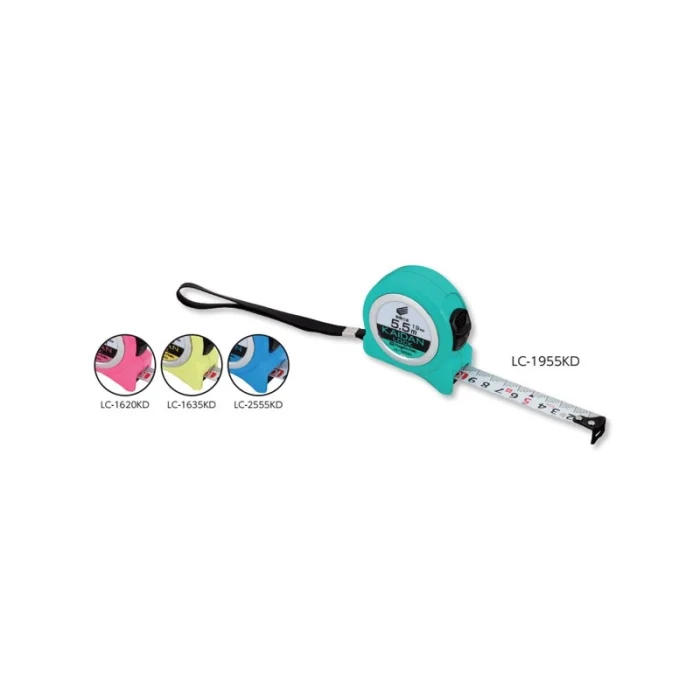 Thước cuộn 5.5m kiểu khóa Kaidan Niigata Seiki, LC-2555KD