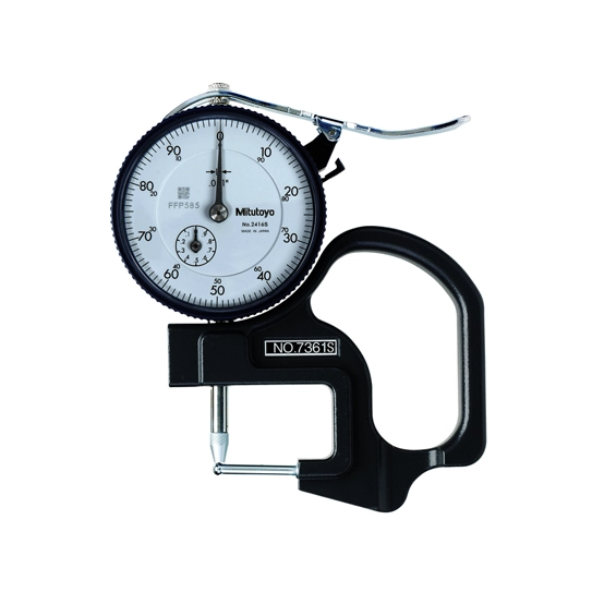 Đồng hồ đo độ dày cơ khí, 0-0,5", 0,001", 7361S
