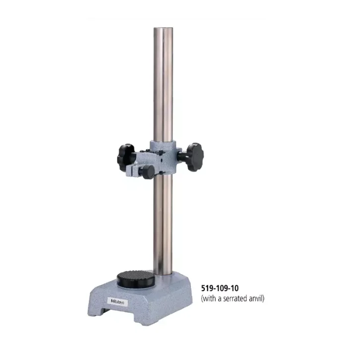 Đế gá đông hồ so chân thẳng với đế thép cứng D = 58mm, đế răng cưa Mitutoyo, 519-109-10