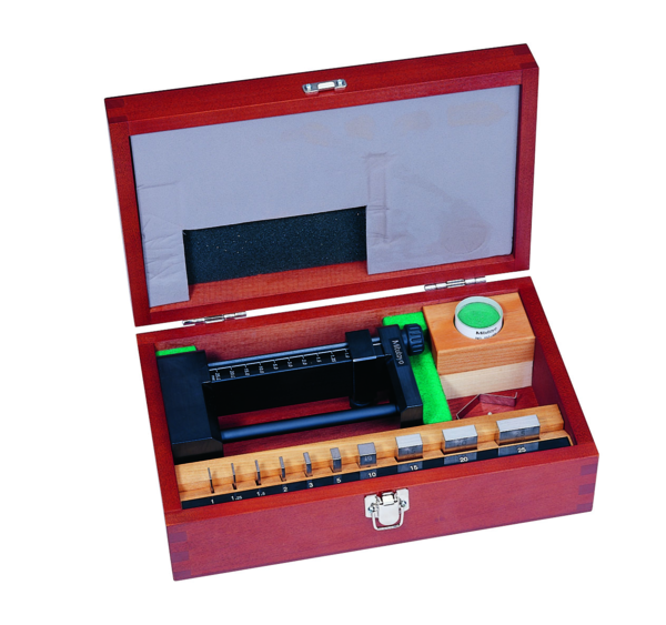 Bộ Căn Mẫu Thép, 10 miếng, Cấp 1 Mitutoyo, 516-140-11