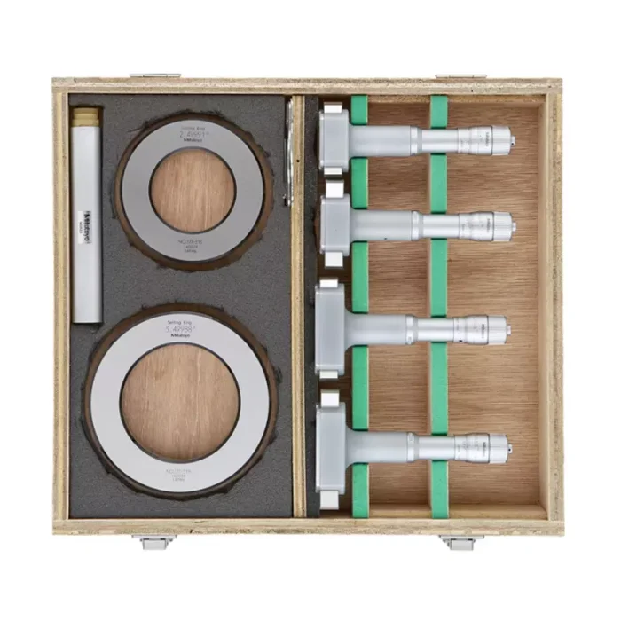 Bộ Panme Đo Lỗ 3 Chấu Cơ Khí 4-8" (4 pcs.) Mitutoyo, 368-998
