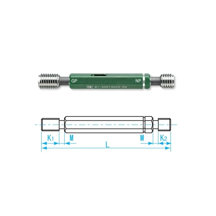 Dưỡng đo ren trong M12x1.75-GPNP-6H, GPNP-12175I